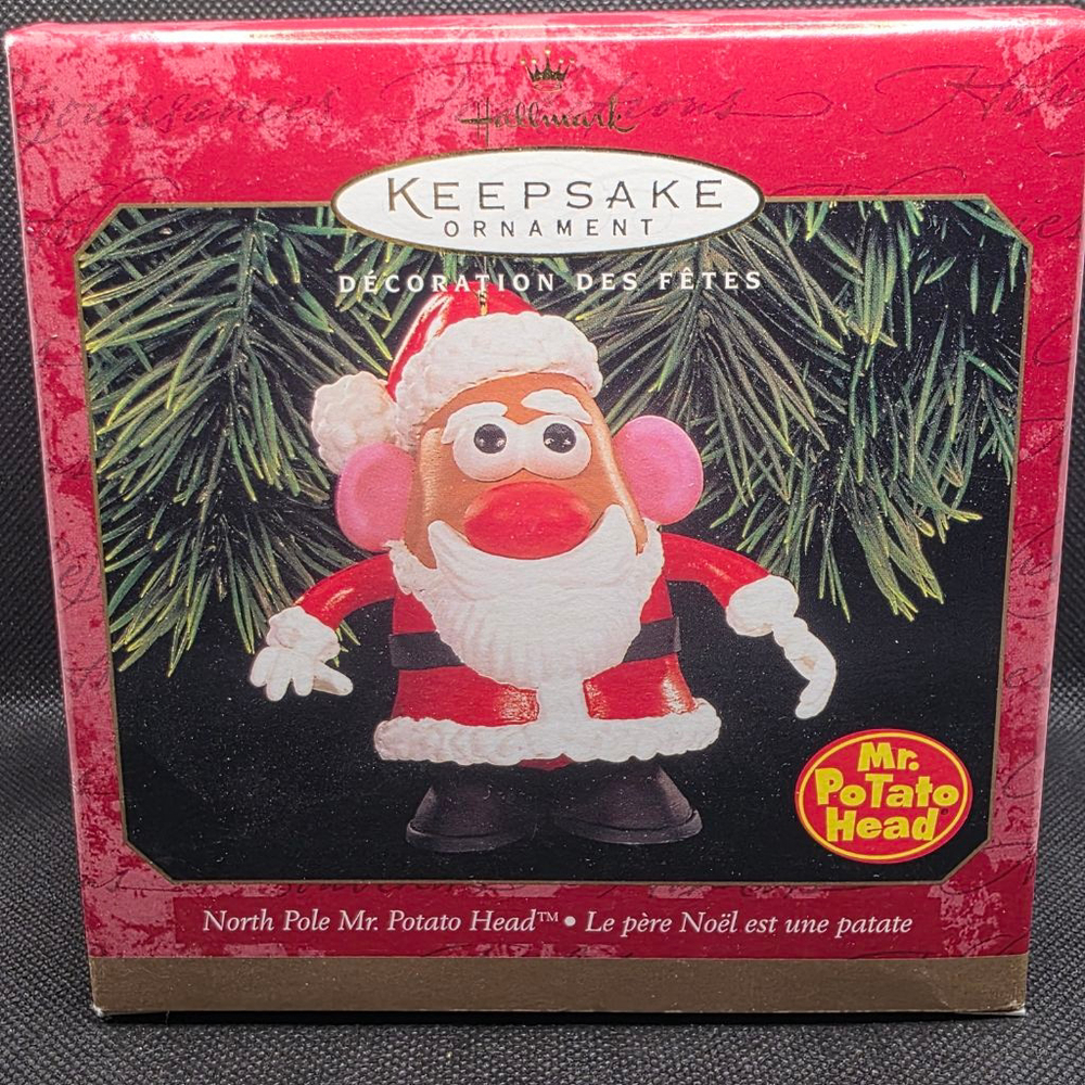 1999 Hallmark Keepsake Ornament "North Pole Mr. Potato Head
